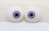 50mm Flat Puppet Eyes with Cabachon Iris - PURQUOISE - FurriFingers